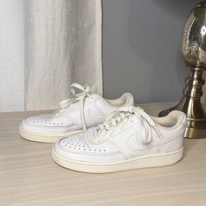 Women’s Nike Court vision next nature white Low-Top Sneakers